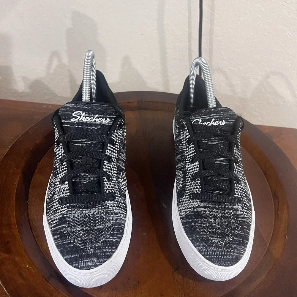 Skechers Vaso De Moda Sneakers Woman 8 Knit Mesh Memory Foam Logo Comfort Cooled